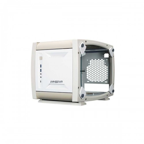 InWin Explorer RGB Modular Tempered Glass Mini-Tower Mini-ITX Case — Bone White InWin Explorer RGB Modular Tempered Glass Mini-Tower Mini-ITX Case — Bone White