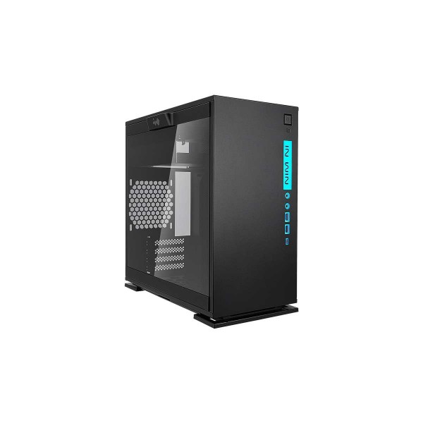 InWin 301C RGB Mini Tower Micro ATX Case — Black