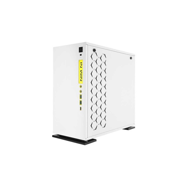 InWin 301C RGB Mini Tower Micro ATX Case — White