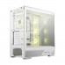 MSI MAG PANO 130R PZ WH Tempered Glass Mid Tower ATX Case with Back-Connect Motherboard Support — White