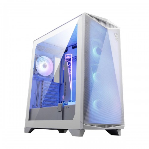 MSI MPG GUNGNIR 300R AIRFLOW RGB Tempered Glass Mid Tower E-ATX Case — White
