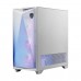 MSI MPG GUNGNIR 300R AIRFLOW RGB Tempered Glass Mid Tower E-ATX Case — White
