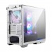 MSI MAG PANO M100R PZ / WHITE RGB Tempered Glass Mini Tower Micro-ATX Case with PROJECT ZERO Support — White