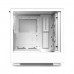 NZXT H5 FLOW Tempered Glass Mid Tower ATX Case — Matte White