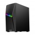 Raidmax F03 ARGB Tempered Glass Mid Tower ATX Case — Black