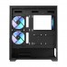Raidmax i801 ARGB Tempered Glass Mid Tower E-ATX Case — Black Raidmax i801 ARGB Tempered Glass Mid Tower E-ATX Case — Black