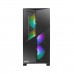 Raidmax MESHIAN X627 ARGB Tempered Glass Mid Tower ATX Case — Black