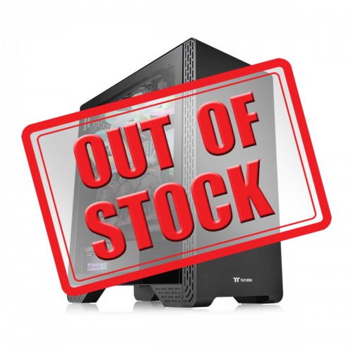 Thermaltake S300 TG Tempered Glass Mid Tower ATX Case — Black