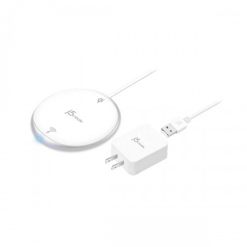j5 Create JUPW1101 Mightwave Qi 10w Wireless Charger - White