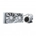AeroCool ABYSS L240R DIGI ARGB AIO Liquid Cooler with Segment LCD Display, 240mm — White AeroCool ABYSS L240R DIGI ARGB AIO Liquid Cooler with Segment LCD Display, 240mm — White