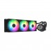 AeroCool ABYSS L360R DIGI ARGB AIO Liquid Cooler with Segment LCD Display, 360mm — Black