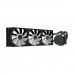 AeroCool ABYSS L360R DIGI ARGB AIO Liquid Cooler with Segment LCD Display, 360mm — Black