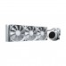 AeroCool ABYSS L360R DIGI ARGB AIO Liquid Cooler with Segment LCD Display, 360mm — White