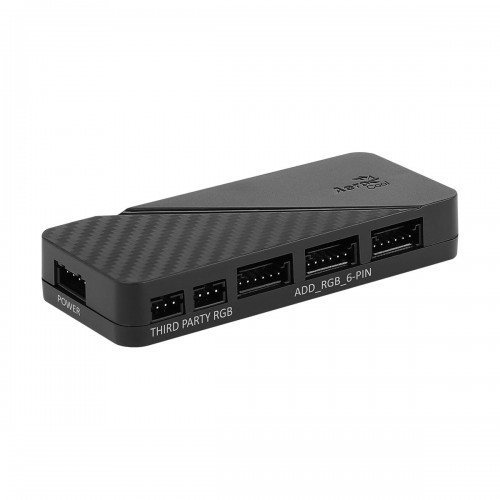 AeroCool H66F 2-Port ARGB & 6-Port PWM Fan Hub Controller AeroCool H66F 2-Port ARGB & 6-Port PWM Fan Hub Controller