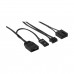 AeroCool H66F 2-Port ARGB & 6-Port PWM Fan Hub Controller AeroCool H66F 2-Port ARGB & 6-Port PWM Fan Hub Controller