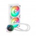 Aerocool OASIS L240 ARGB AIO Liquid Cooler, 240mm — White Aerocool OASIS L240 ARGB AIO Liquid Cooler, 240mm — White