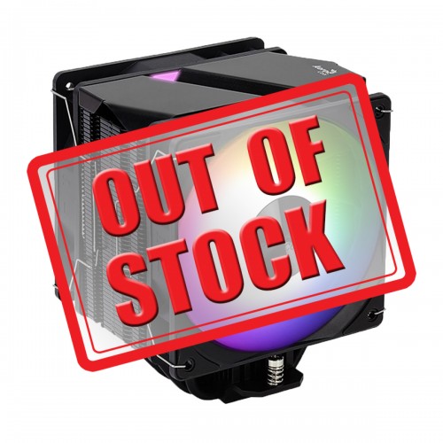 AeroCool RIME 4 DUAL ARGB CPU Heatsink and Fan, Dual 120mm — Black