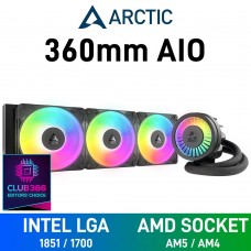 Arctic Liquid Freezer III PRO 360 ARGB AIO Liquid Cooler, 360mm — Black