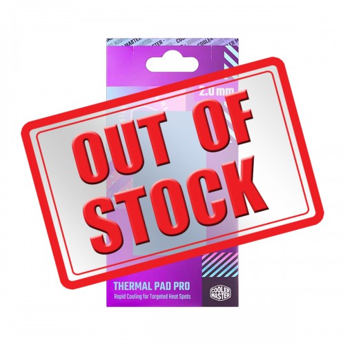 Cooler Master Thermal Pad PRO 95mm x 45mm x 2.0mm, Single Pack Cooler Master Thermal Pad PRO 95mm x 45mm x 2.0mm, Single Pack