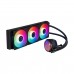 Cooler Master MasterLiquid 360 ATMOS ARGB AIO Liquid Cooler, 360mm — Black