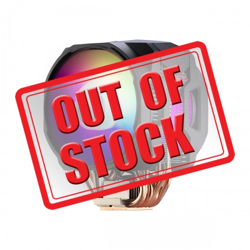 Cooler Master MasterAir MA610P ARGB CPU Heatsink and Fan, Dual 120mm