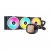 Corsair iCUE LINK H150i LCD RGB AIO Liquid Cooler with IPS LCD Display, 360mm — Black