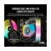 Corsair iCUE LINK H150i LCD RGB AIO Liquid Cooler with IPS LCD Display, 360mm — Black