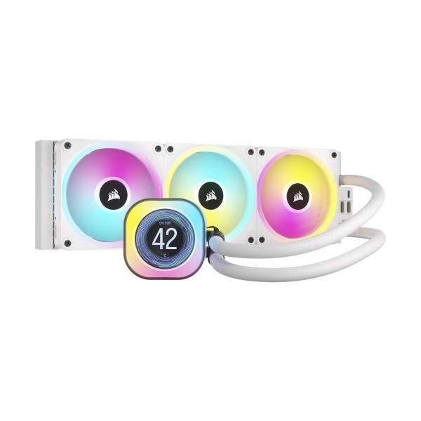 Corsair iCUE LINK H150i LCD RGB AIO Liquid Cooler with IPS LCD
