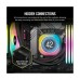 Corsair iCUE LINK H170i LCD RGB AIO Liquid Cooler with IPS LCD Display, 420mm — Black