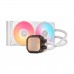 Corsair iCUE LINK TITAN 240 RX LCD RGB AIO Liquid Cooler, 240mm — White