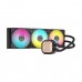 Corsair iCUE LINK TITAN 360 RX RGB AIO Liquid Cooler, 360mm — Black Corsair iCUE LINK TITAN 360 RX RGB AIO Liquid Cooler, 360mm — Black
