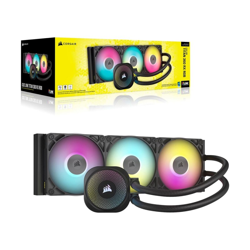 Corsair iCUE LINK TITAN 360 RX RGB AIO Liquid Cooler, 360mm