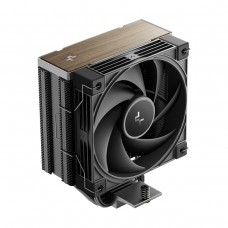 DEEPCOOL AK400 G2 DARK CPU Heatsink and Fan with Wood Grain Top Cover, 120mm