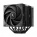 DEEPCOOL AK620 G2 CPU Heatsink and Fan with Wood Grain Top Cover, Dual 120mm — Black