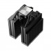 DEEPCOOL AK620 G2 CPU Heatsink and Fan with Wood Grain Top Cover, Dual 120mm — Black