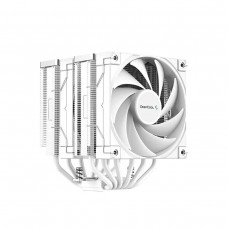DEEPCOOL AK620 WH CPU Heatsink and Fan, Dual 120mm — White