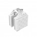 DEEPCOOL AK620 WH CPU Heatsink and Fan, Dual 120mm — White