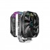 DEEPCOOL AS500 PLUS RGB CPU Heatsink and Fan, Dual 140mm