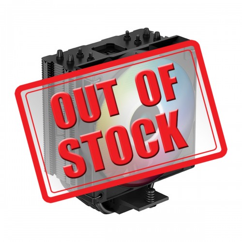 DEEPCOOL GAMMAXX AG400 BK ARGB CPU Heatsink and Fan, 120mm