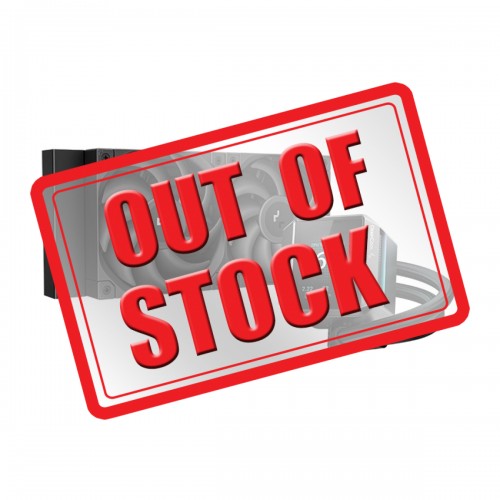 DEEPCOOL MYSTIQUE 240 AIO Liquid Cooler with LCD Display, 240mm — Black