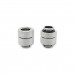 EKWB EK-AF Extender Rotary M-M, G1/4 - Nickel