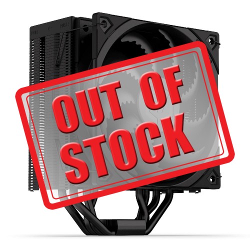 Endorfy FERA 5 BLACK CPU Heatsink and Fan, 120mm — Black