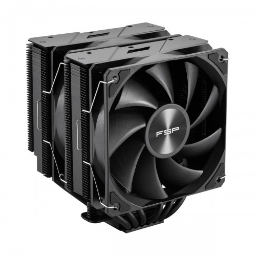 FSP MP7-B CPU Heatsink and Fan, Dual 120mm — Black