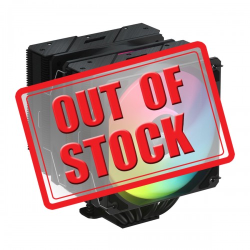 FSP MP7-BA ARGB CPU Heatsink and Fan, Dual 120mm — Black