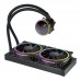 PCBuilder Hydro Chill 240 ARGB AIO Liquid Cooler, 240mm — Black