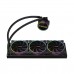 PCBuilder Hydro Chill 360 ARGB AIO Liquid Cooler, 360mm — Black