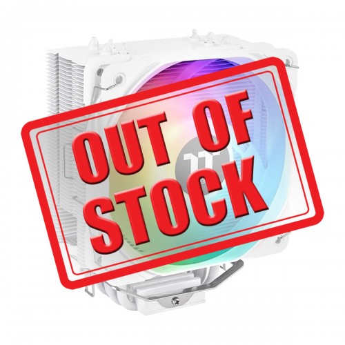 Thermaltake UX200 SE ARGB CPU Heatsink and Fan, 120mm — White