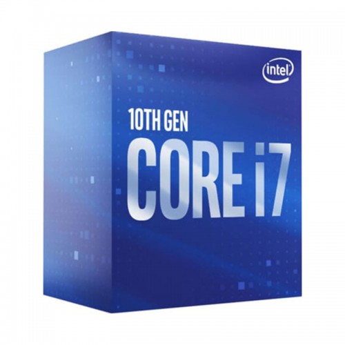 Intel Core i7-10700 Octa Core CPU with HyperThreading, LGA1200, 2.9GHz (4.8GHz Turbo) Intel Core i7-10700 Octa Core CPU with HyperThreading, LGA1200, 2.9GHz (4.8GHz Turbo)