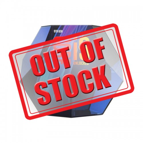 Intel Core i9-9900K Octa Core CPU with HyperThreading, No Cooler, Unlocked Multiplier, LGA1151, 3.6GHz (5.0GHz Turbo)