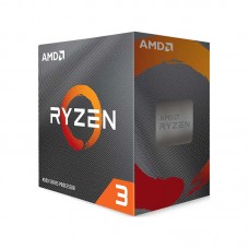 AMD Ryzen 3 4100 Quad Core CPU with SMT, Unlocked Multiplier, Socket AM4, 3.8GHz (4.0GHz Boost)